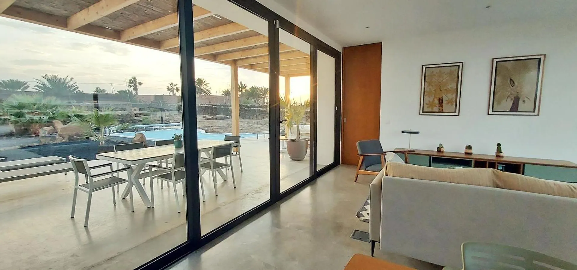 Villa Tabaiba En Lajares Con Piscina