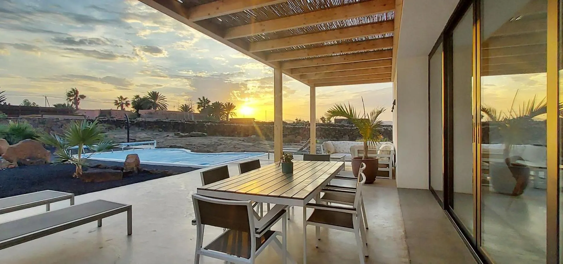 Villa Tabaiba En Lajares Con Piscina