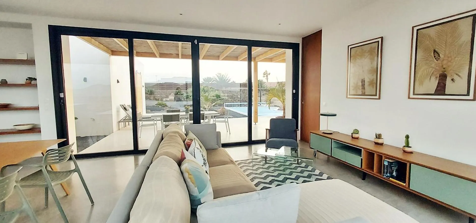 Villa Tabaiba En Lajares Con Piscina